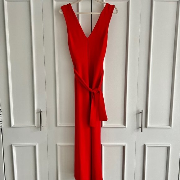 Leith Deep V-Neck Jumpsuit - Size Small - Picture 2 of 8